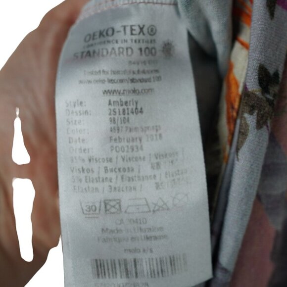 Molo Girls Floral Print Amberly Palm Springs Jumpsuit Romper Size 4T - Picture 8 of 9